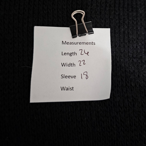 Vtg, Laura Taylor Black Christmas Sweater, Small - Picture 7 of 7